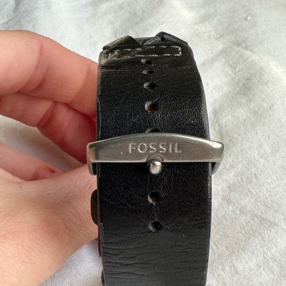 Fossil Braided Leather Watch - Picture 3 of 6